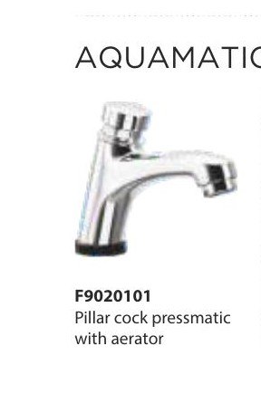 CERA pillar cock with aerator